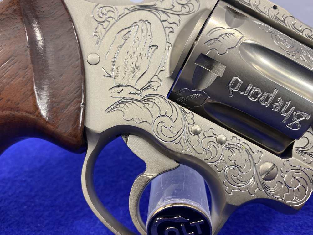 1981 Colt Trooper MK III .357 -E-NICKEL- 4" *CUSTOM HAND ENGRAVED EXAMPLE*-img-31
