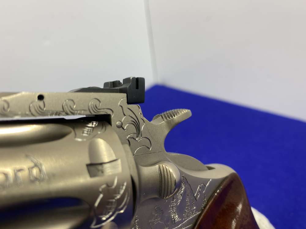 1981 Colt Trooper MK III .357 -E-NICKEL- 4" *CUSTOM HAND ENGRAVED EXAMPLE*-img-117