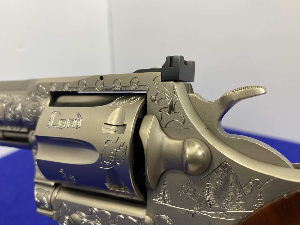 1981 Colt Trooper MK III .357 -E-NICKEL- 4" *CUSTOM HAND ENGRAVED EXAMPLE*-img-70
