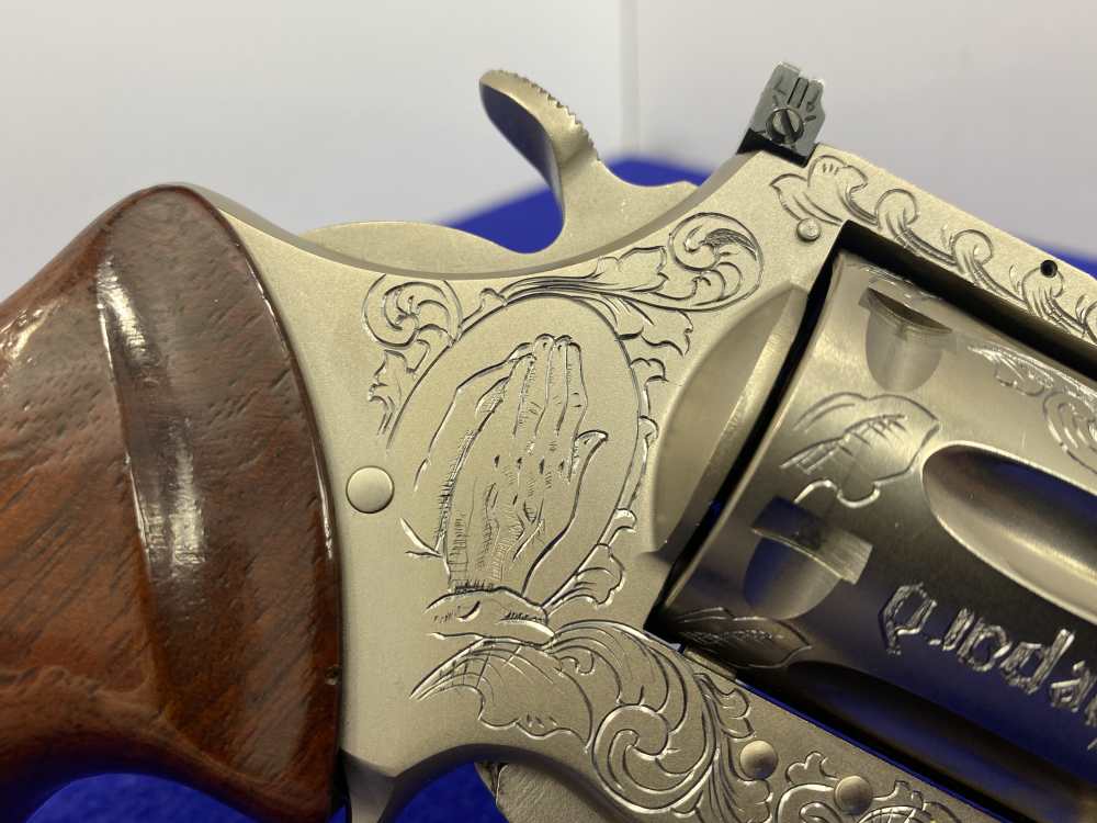 1981 Colt Trooper MK III .357 -E-NICKEL- 4" *CUSTOM HAND ENGRAVED EXAMPLE*-img-30