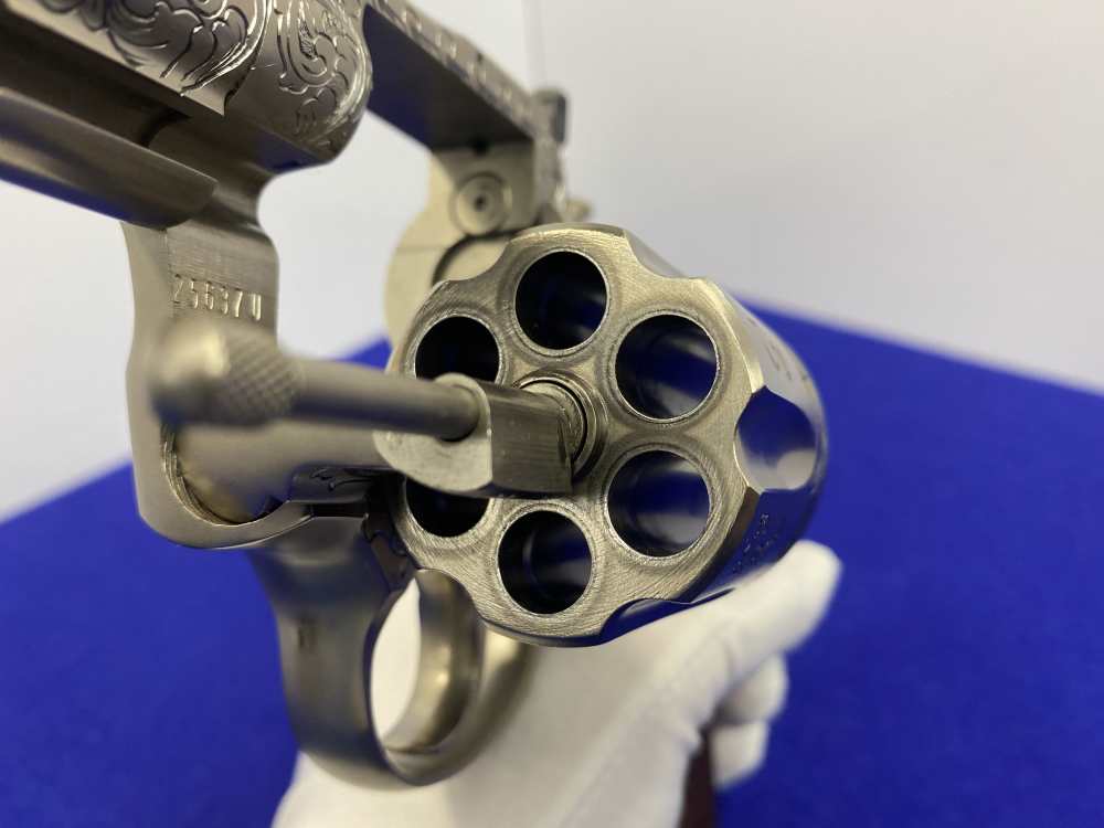 1981 Colt Trooper MK III .357 -E-NICKEL- 4" *CUSTOM HAND ENGRAVED EXAMPLE*-img-58