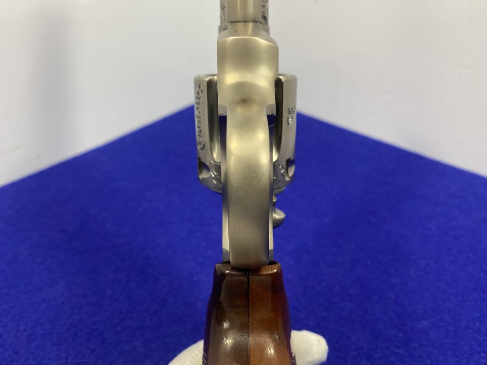 1981 Colt Trooper MK III .357 -E-NICKEL- 4" *CUSTOM HAND ENGRAVED EXAMPLE*-img-105
