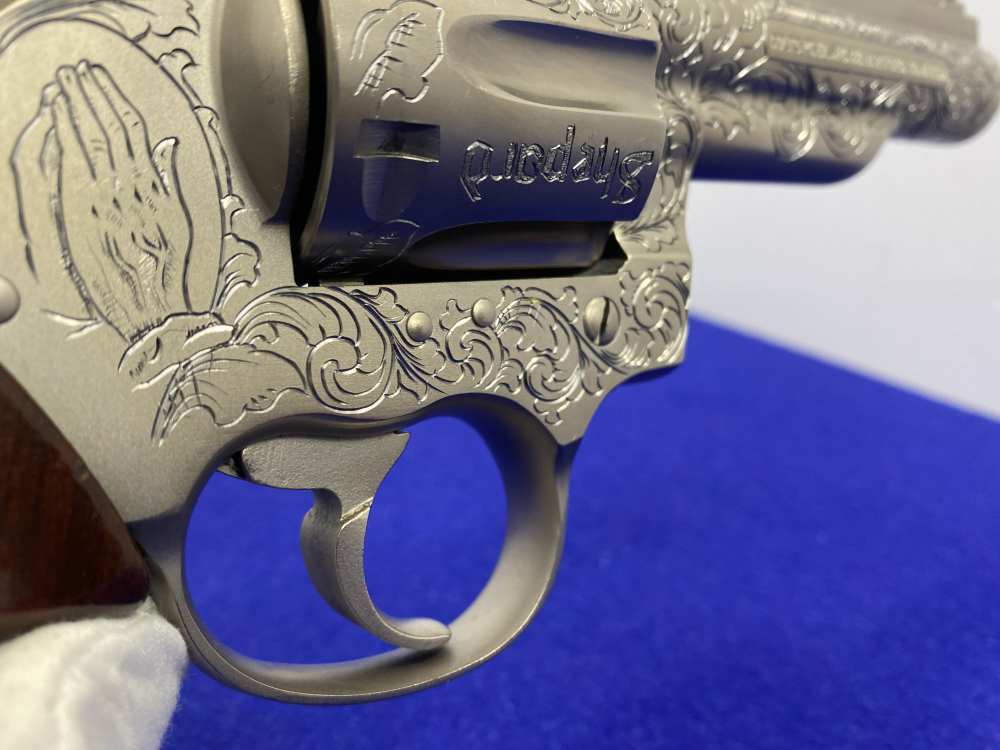 1981 Colt Trooper MK III .357 -E-NICKEL- 4" *CUSTOM HAND ENGRAVED EXAMPLE*-img-87