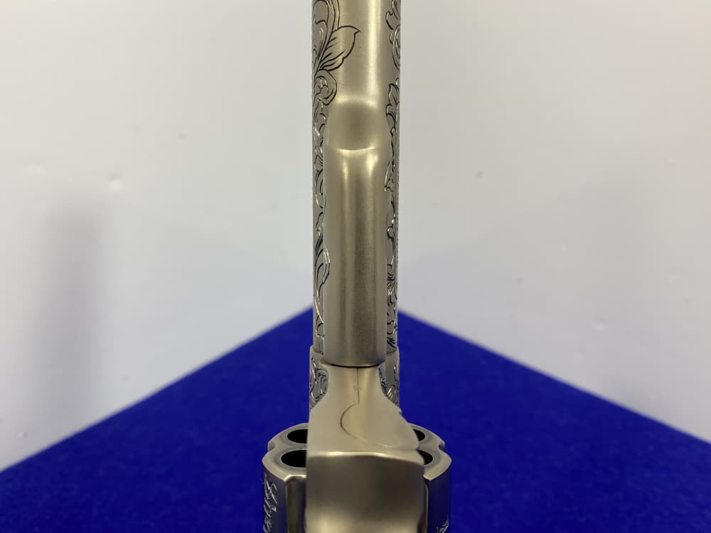 1981 Colt Trooper MK III .357 -E-NICKEL- 4" *CUSTOM HAND ENGRAVED EXAMPLE*-img-101