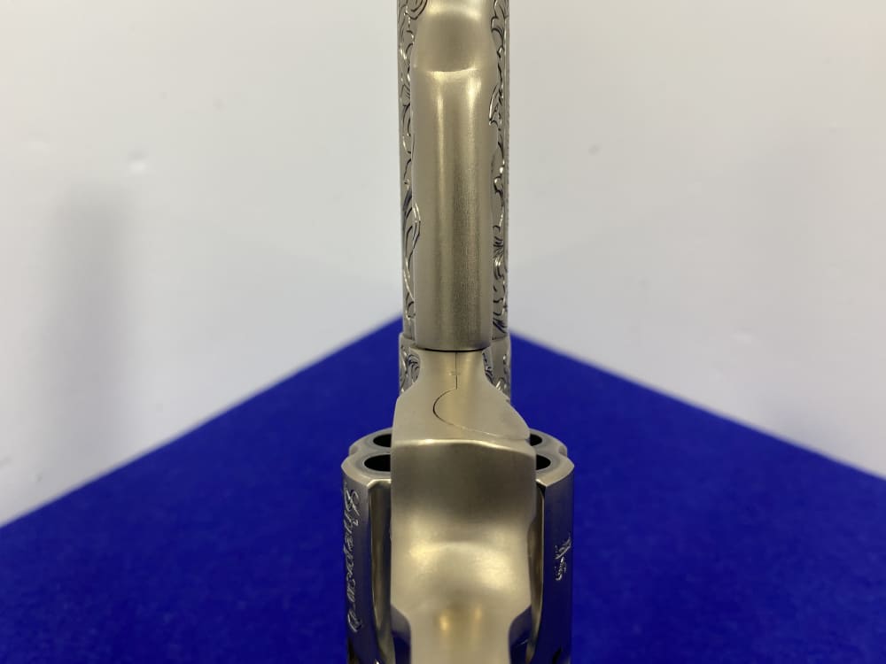 1981 Colt Trooper MK III .357 -E-NICKEL- 4" *CUSTOM HAND ENGRAVED EXAMPLE*-img-102