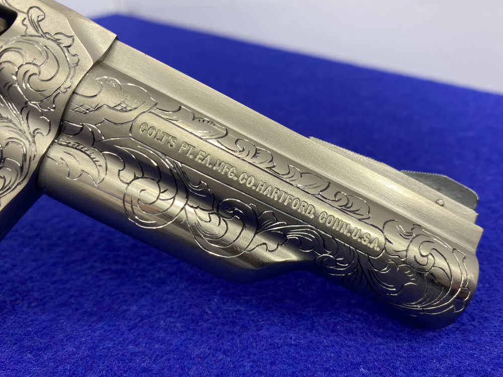 1981 Colt Trooper MK III .357 -E-NICKEL- 4" *CUSTOM HAND ENGRAVED EXAMPLE*-img-40
