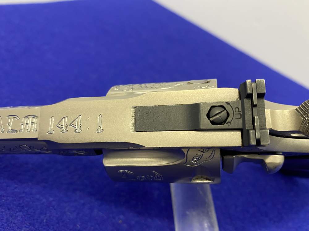 1981 Colt Trooper MK III .357 -E-NICKEL- 4" *CUSTOM HAND ENGRAVED EXAMPLE*-img-51