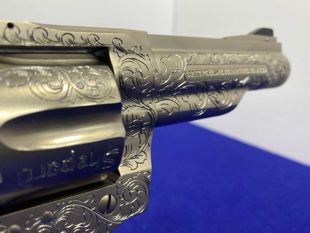 1981 Colt Trooper MK III .357 -E-NICKEL- 4" *CUSTOM HAND ENGRAVED EXAMPLE*-img-89