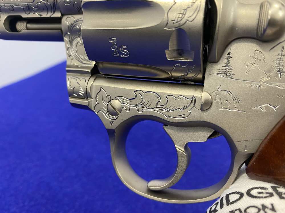 1981 Colt Trooper MK III .357 -E-NICKEL- 4" *CUSTOM HAND ENGRAVED EXAMPLE*-img-74