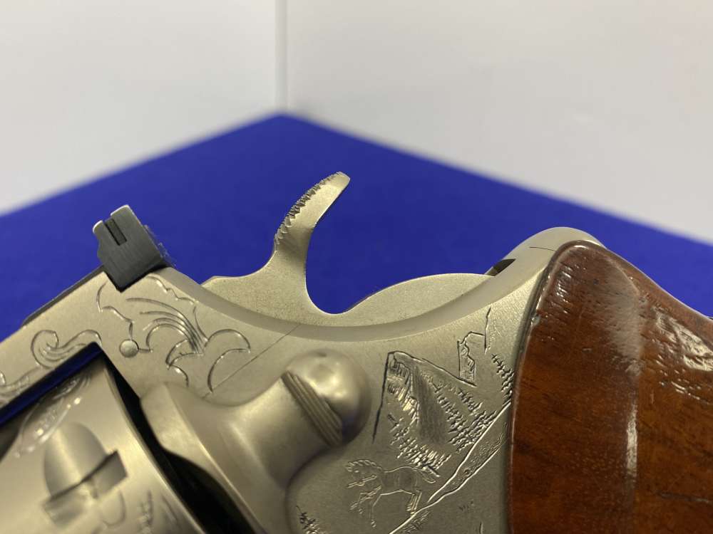 1981 Colt Trooper MK III .357 -E-NICKEL- 4" *CUSTOM HAND ENGRAVED EXAMPLE*-img-10