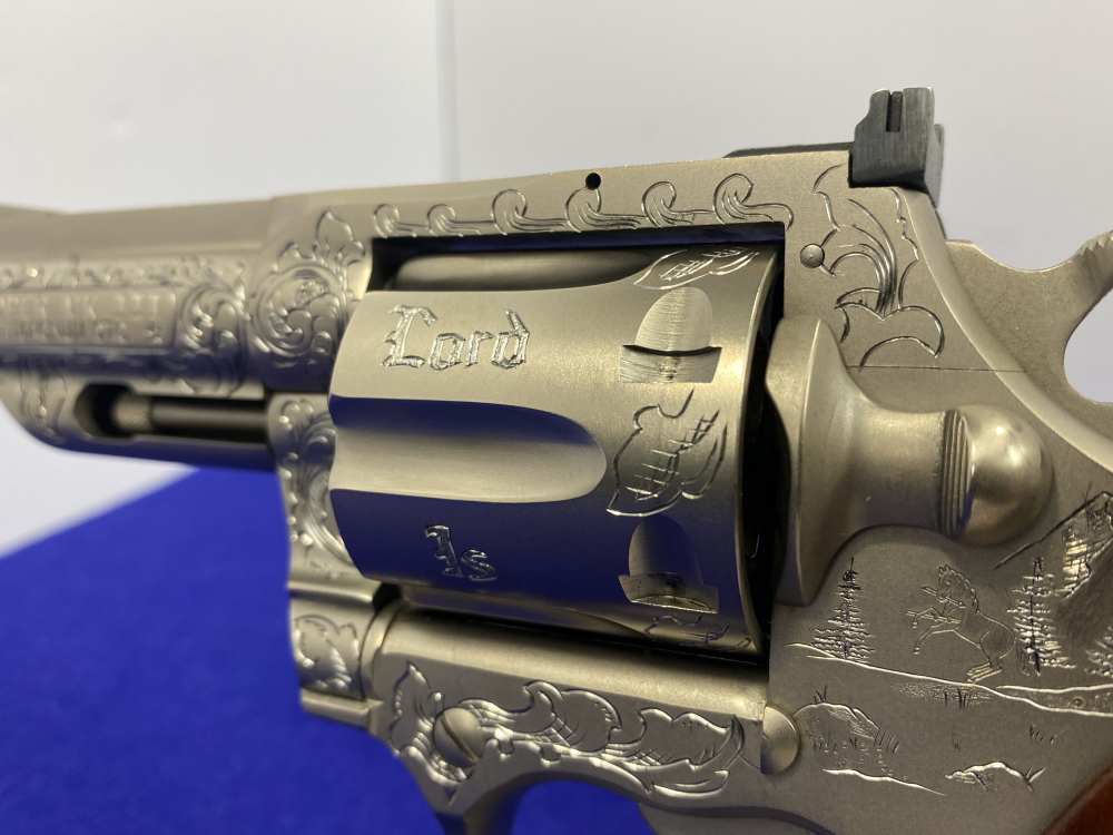 1981 Colt Trooper MK III .357 -E-NICKEL- 4" *CUSTOM HAND ENGRAVED EXAMPLE*-img-72