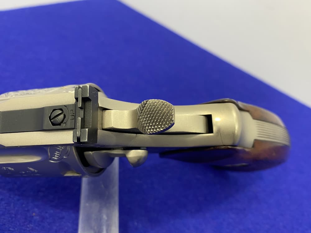 1981 Colt Trooper MK III .357 -E-NICKEL- 4" *CUSTOM HAND ENGRAVED EXAMPLE*-img-48