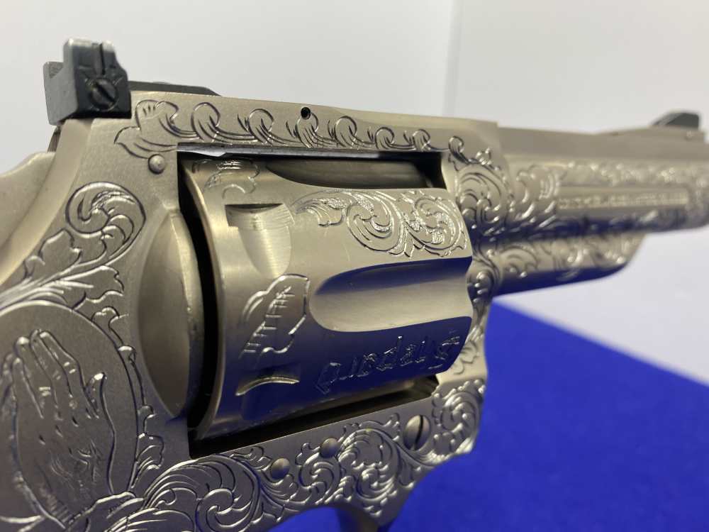 1981 Colt Trooper MK III .357 -E-NICKEL- 4" *CUSTOM HAND ENGRAVED EXAMPLE*-img-85