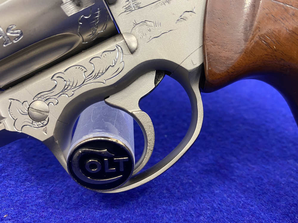 1981 Colt Trooper MK III .357 -E-NICKEL- 4" *CUSTOM HAND ENGRAVED EXAMPLE*-img-13