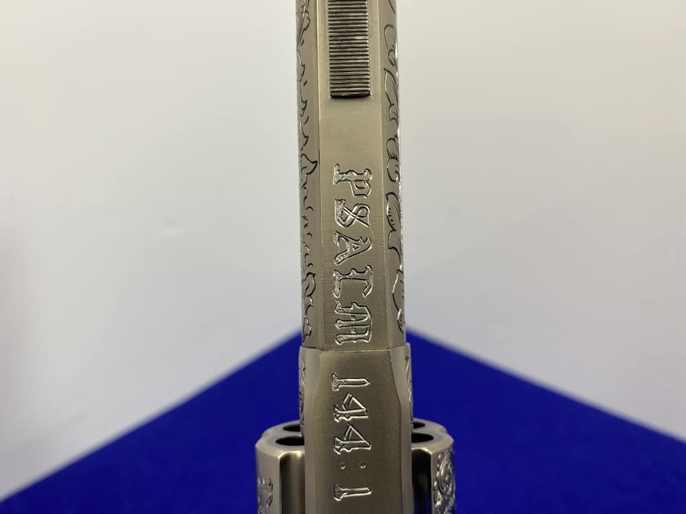1981 Colt Trooper MK III .357 -E-NICKEL- 4" *CUSTOM HAND ENGRAVED EXAMPLE*-img-95
