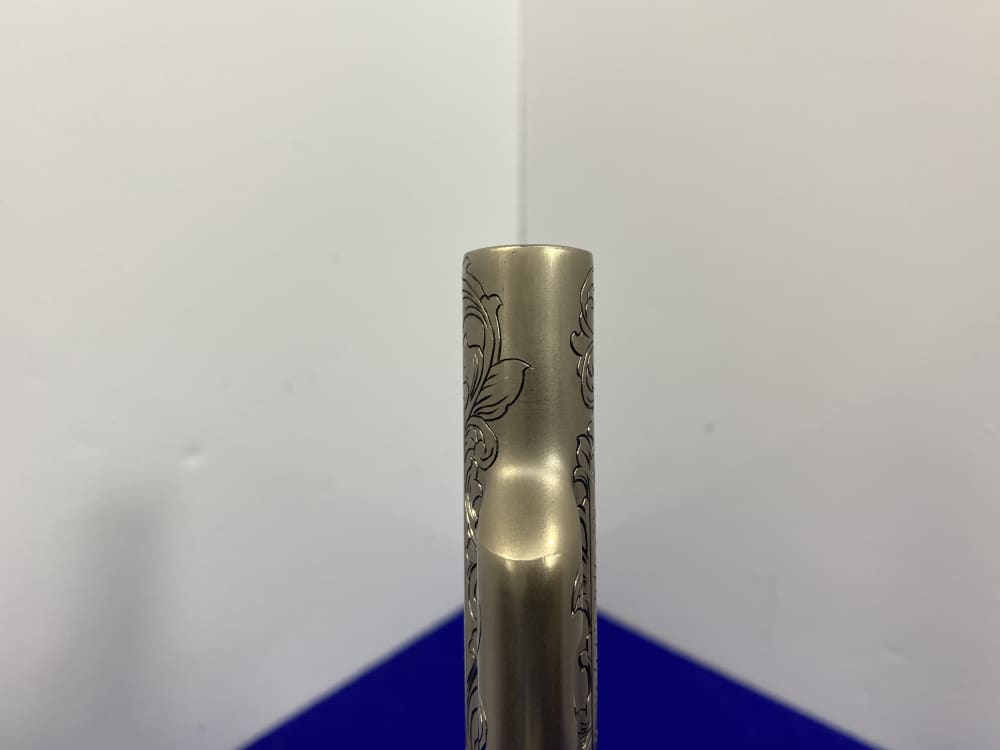 1981 Colt Trooper MK III .357 -E-NICKEL- 4" *CUSTOM HAND ENGRAVED EXAMPLE*-img-99
