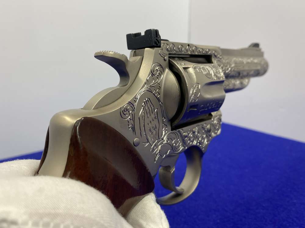 1981 Colt Trooper MK III .357 -E-NICKEL- 4" *CUSTOM HAND ENGRAVED EXAMPLE*-img-81