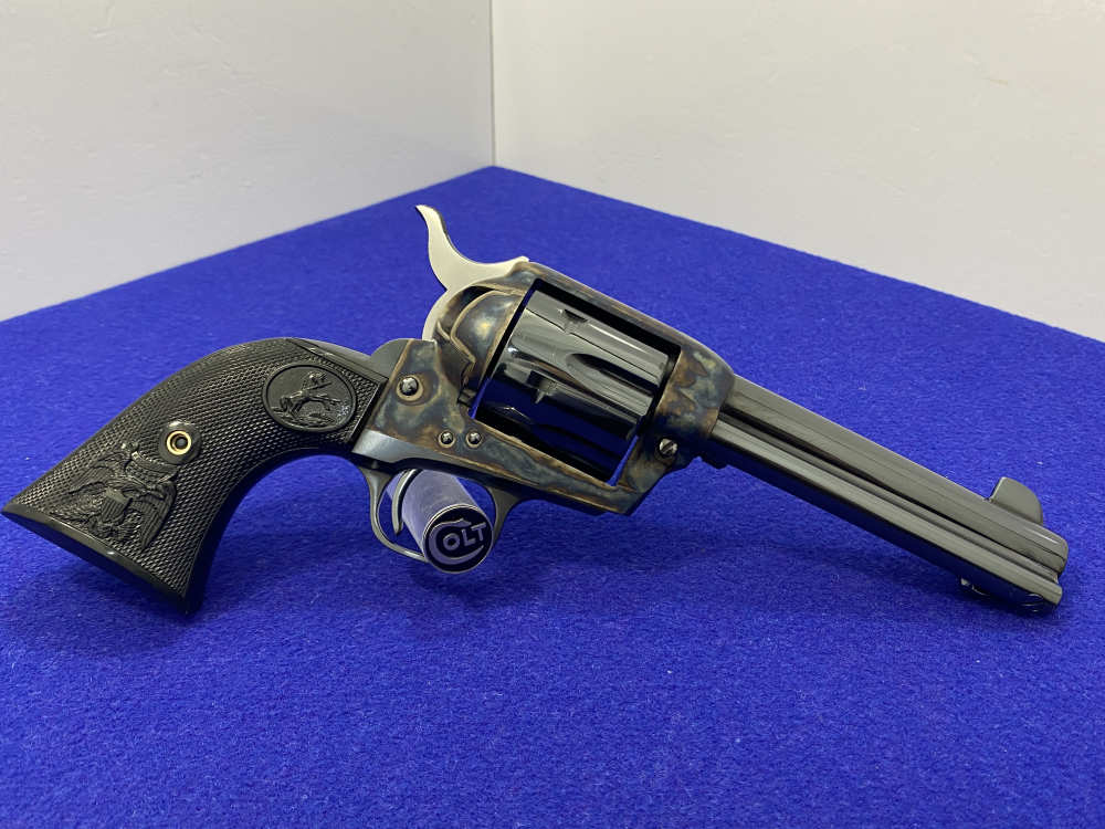 Colt Single Action Army .45colt Blue/CCH 4.75" *ICONIC COLT REVOLVER*-img-16