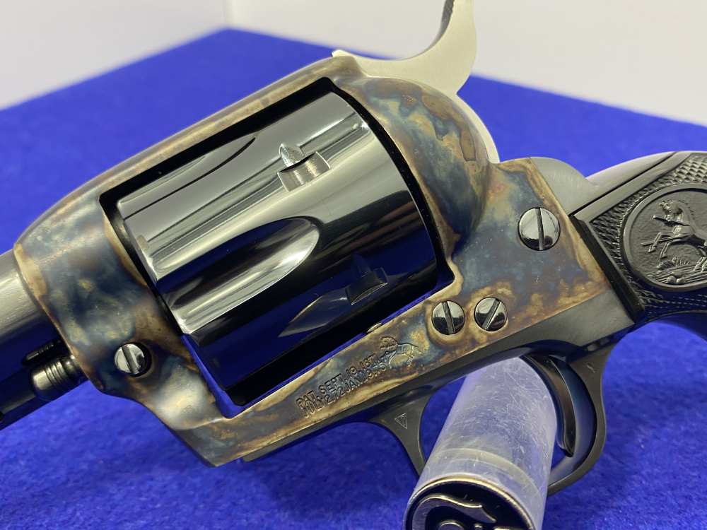 Colt Single Action Army .45colt Blue/CCH 4.75" *ICONIC COLT REVOLVER*-img-11