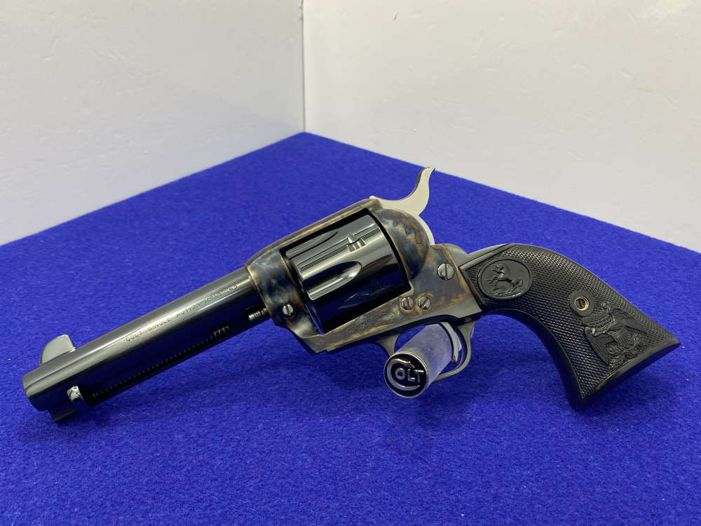Colt Single Action Army .45colt Blue/CCH 4.75" *ICONIC COLT REVOLVER*-img-7
