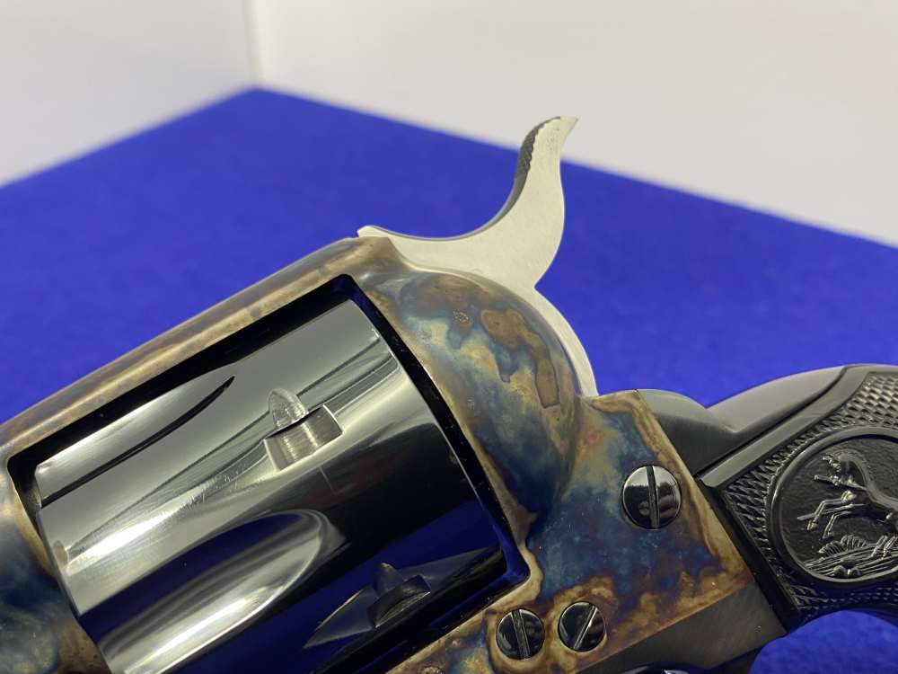 Colt Single Action Army .45colt Blue/CCH 4.75" *ICONIC COLT REVOLVER*-img-10
