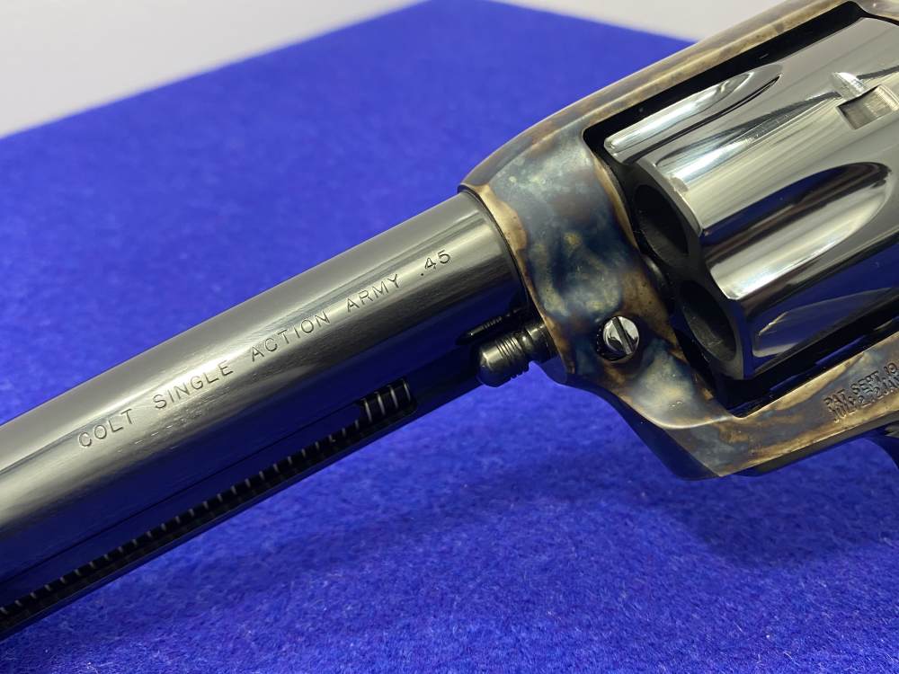 Colt Single Action Army .45colt Blue/CCH 4.75" *ICONIC COLT REVOLVER*-img-13
