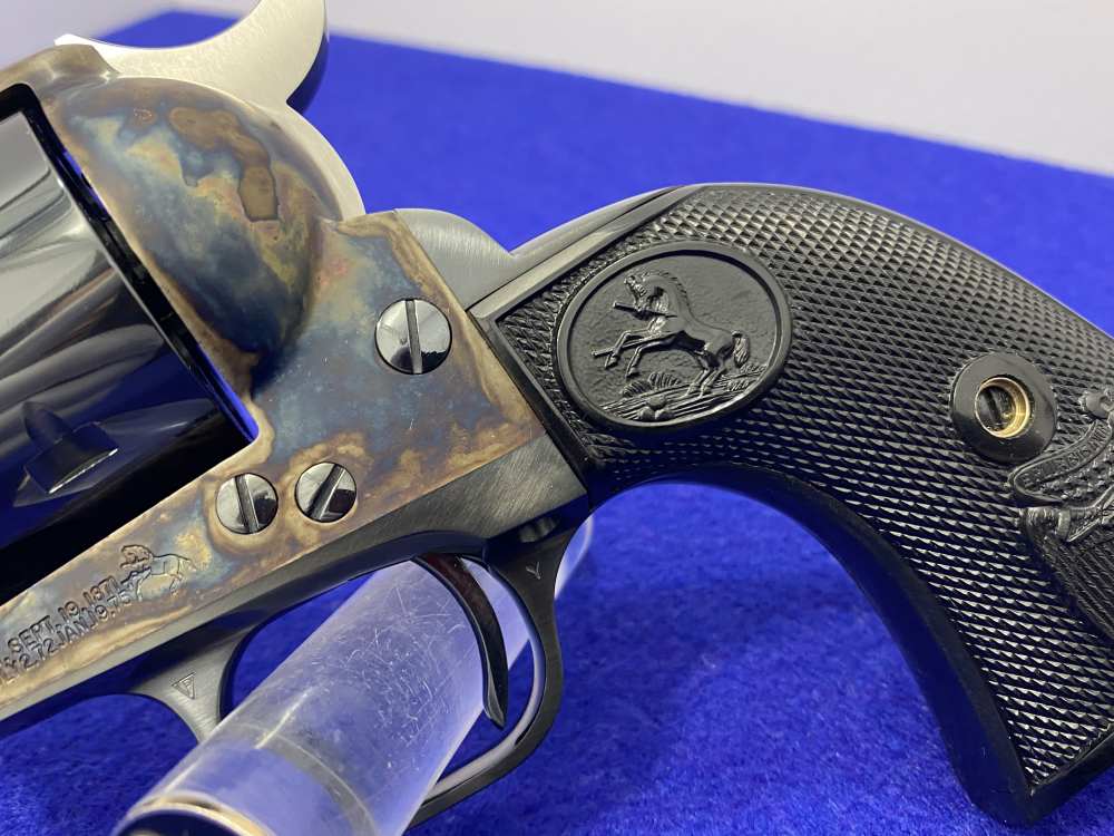 Colt Single Action Army .45colt Blue/CCH 4.75" *ICONIC COLT REVOLVER*-img-9