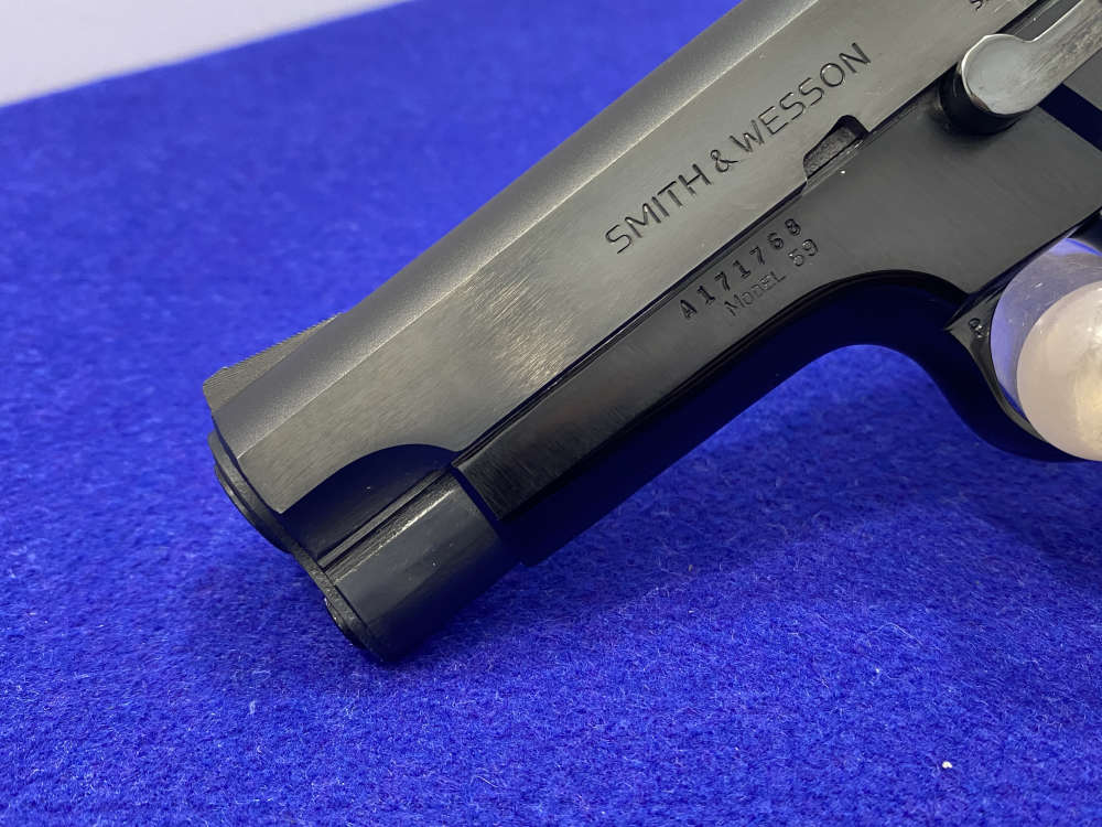 Smith Wesson Model 59 9mm Blue 4" *WATERSHED AMERICAN "WONDER-NINE" PISTOL*-img-13