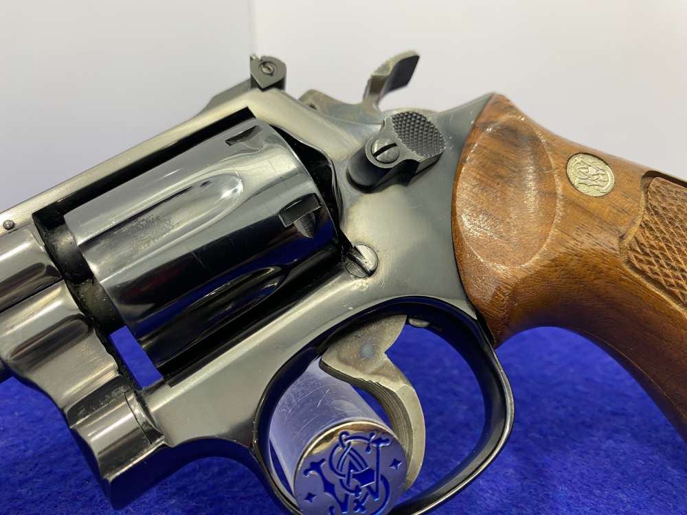1977 Smith Wesson 14-3 .38 Spl Blue 6" *AMAZING DOUBLE-ACTION REVOLVER*-img-8