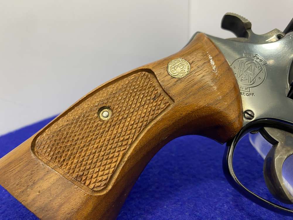 1977 Smith Wesson 14-3 .38 Spl Blue 6" *AMAZING DOUBLE-ACTION REVOLVER*-img-14