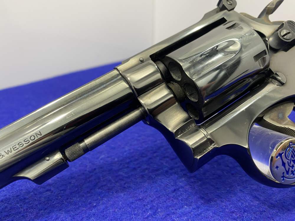 1977 Smith Wesson 14-3 .38 Spl Blue 6" *AMAZING DOUBLE-ACTION REVOLVER*-img-9