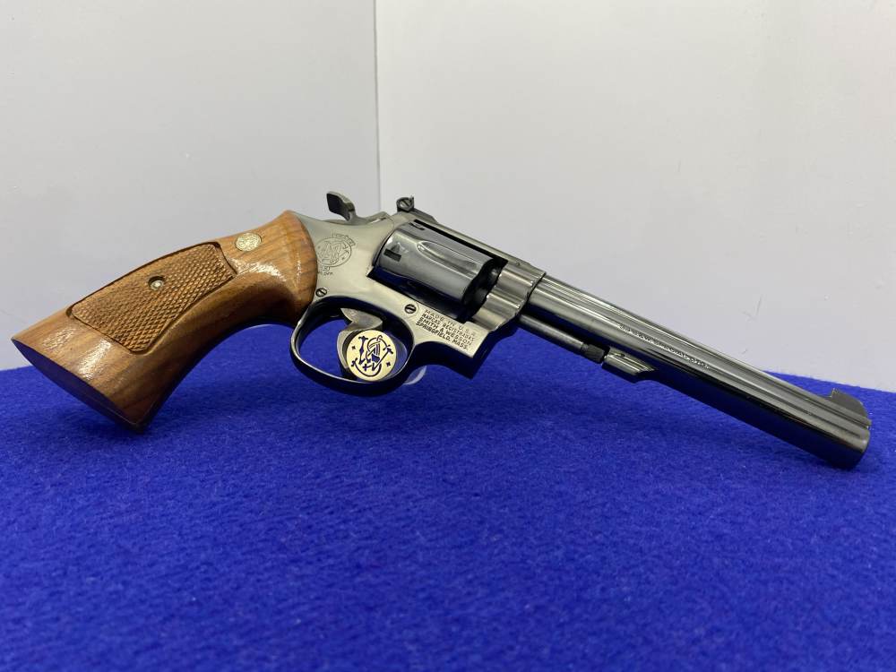 1977 Smith Wesson 14-3 .38 Spl Blue 6" *AMAZING DOUBLE-ACTION REVOLVER*-img-12
