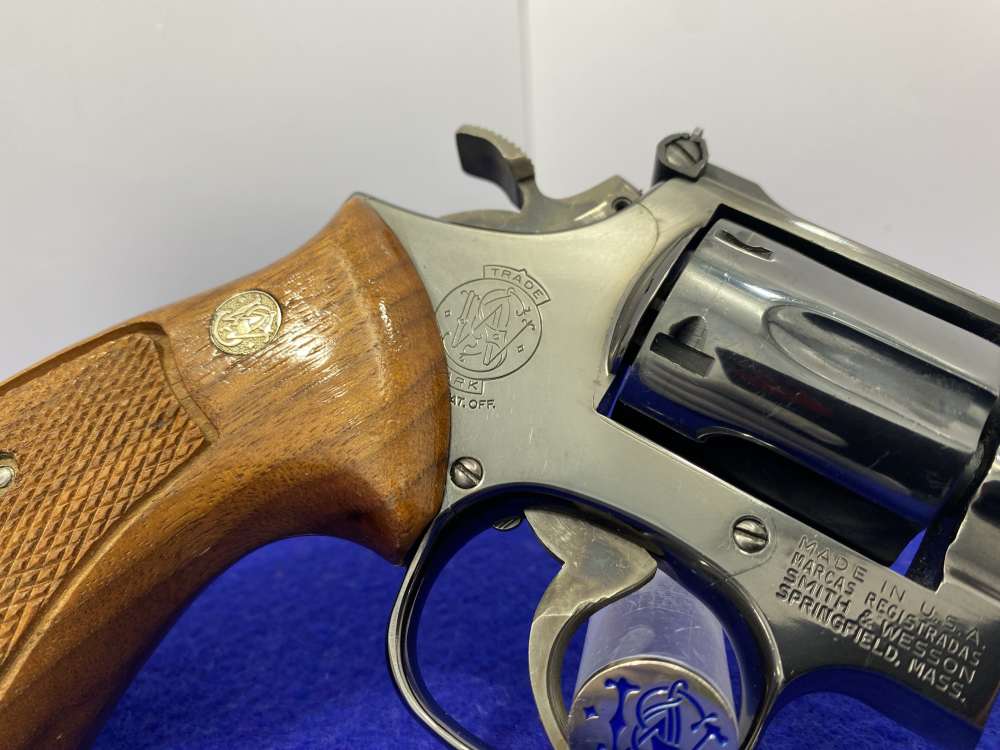 1977 Smith Wesson 14-3 .38 Spl Blue 6" *AMAZING DOUBLE-ACTION REVOLVER*-img-15