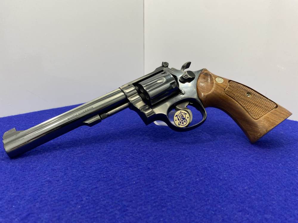 1977 Smith Wesson 14-3 .38 Spl Blue 6" *AMAZING DOUBLE-ACTION REVOLVER*-img-5