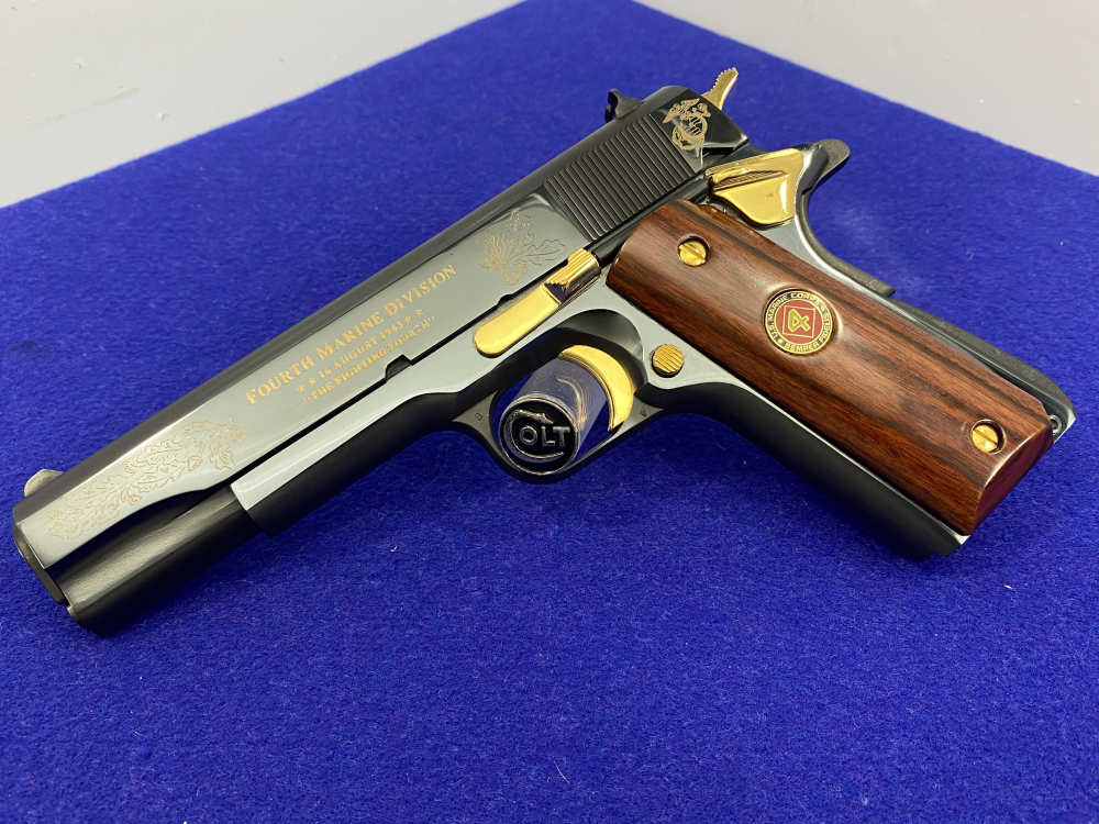 Colt Government 1911A1 .45acp *4TH DIVISION MARINE COMMEMORATIVE 4MD004*-img-15