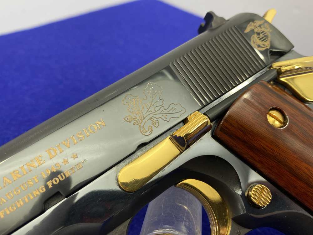 Colt Government 1911A1 .45acp *4TH DIVISION MARINE COMMEMORATIVE 4MD004*-img-22