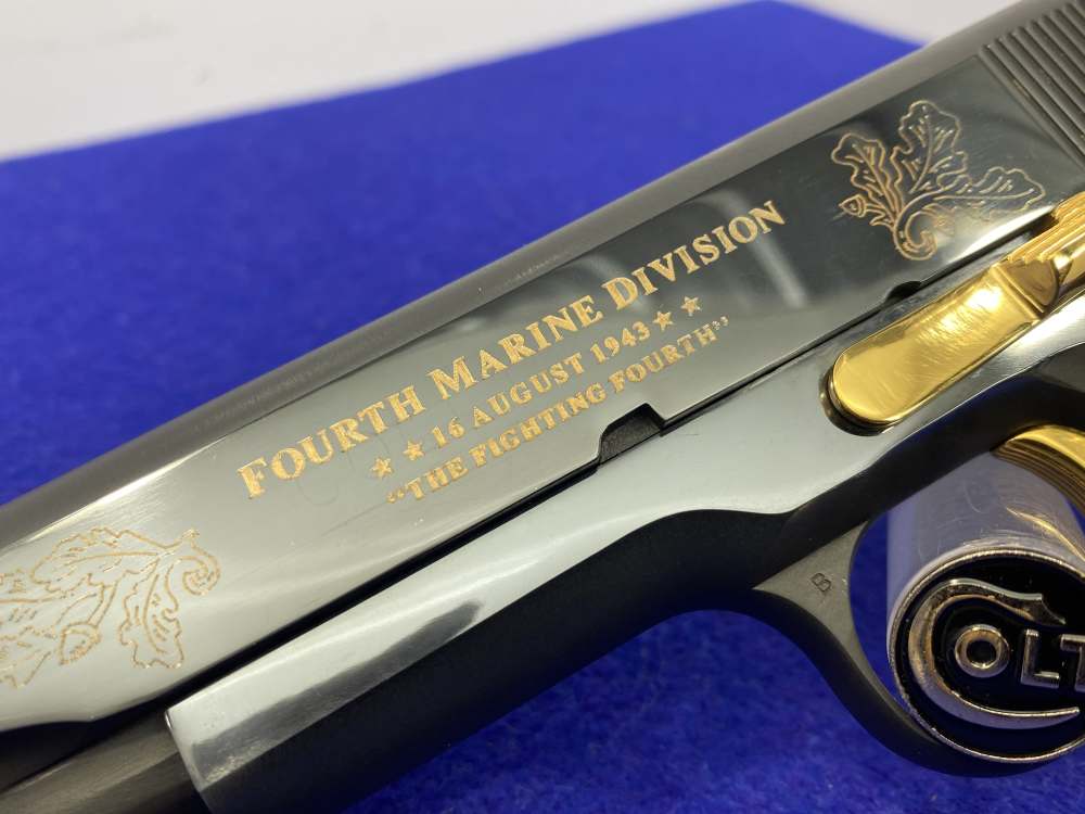Colt Government 1911A1 .45acp *4TH DIVISION MARINE COMMEMORATIVE 4MD004*-img-24