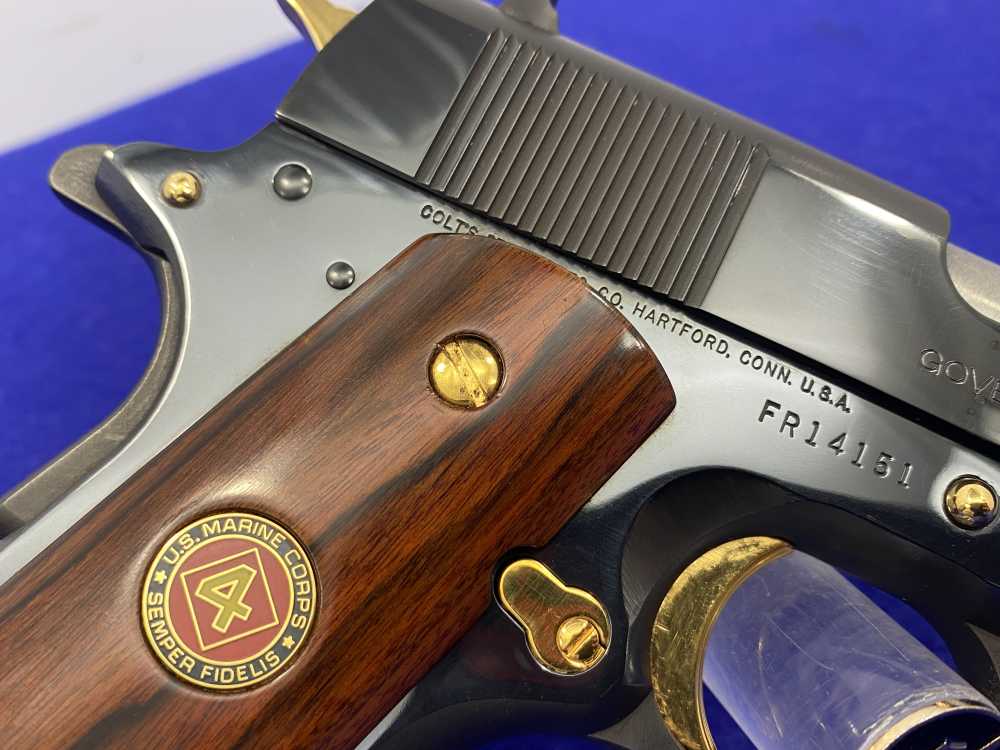 Colt Government 1911A1 .45acp *4TH DIVISION MARINE COMMEMORATIVE 4MD004*-img-31