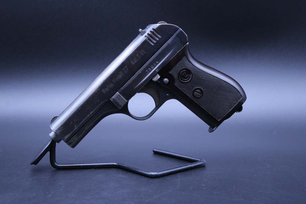 1942 WWII German Occupation Böhmische Waffenfabrik CZ 27 Wartime .32 ACP VZ-img-21