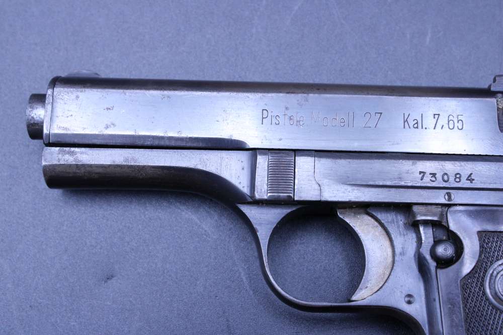 1942 WWII German Occupation Böhmische Waffenfabrik CZ 27 Wartime .32 ACP VZ-img-6