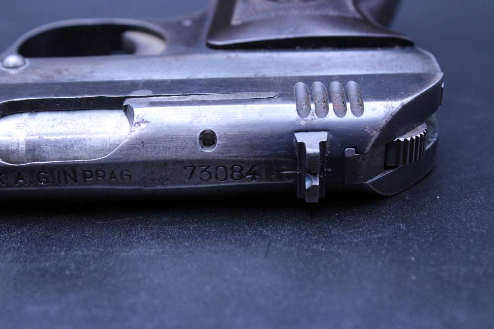 1942 WWII German Occupation Böhmische Waffenfabrik CZ 27 Wartime .32 ACP VZ-img-16