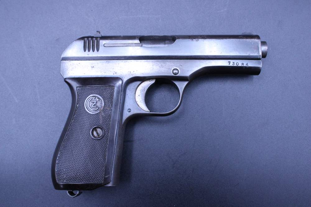 1942 WWII German Occupation Böhmische Waffenfabrik CZ 27 Wartime .32 ACP VZ-img-8