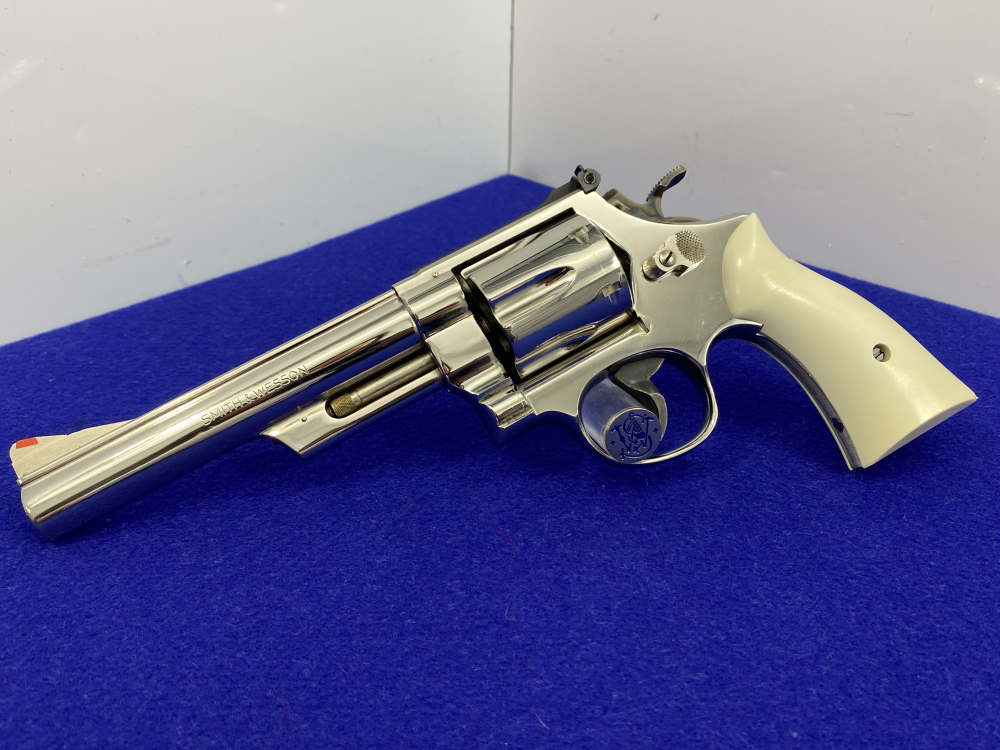 Smith Wesson 29-2 .44 Mag Nickel 6" *SOUGHT-AFTER COLLECTOR MODEL REVOLVER*-img-79