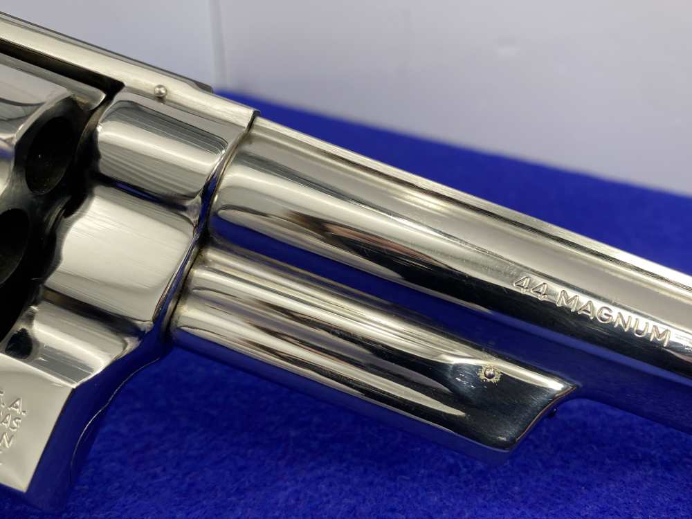 Smith Wesson 29-2 .44 Mag Nickel 6" *SOUGHT-AFTER COLLECTOR MODEL REVOLVER*-img-35
