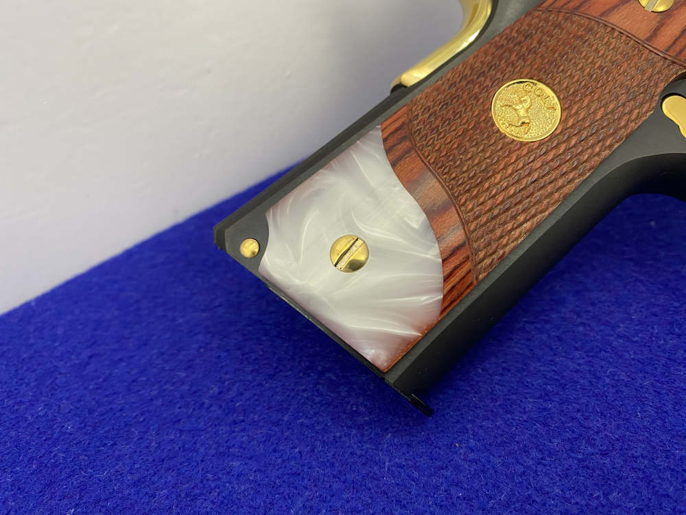 Colt Government .45ACP 5" *STUNNING GOLDEN ACCENTS* Mint Example-img-27