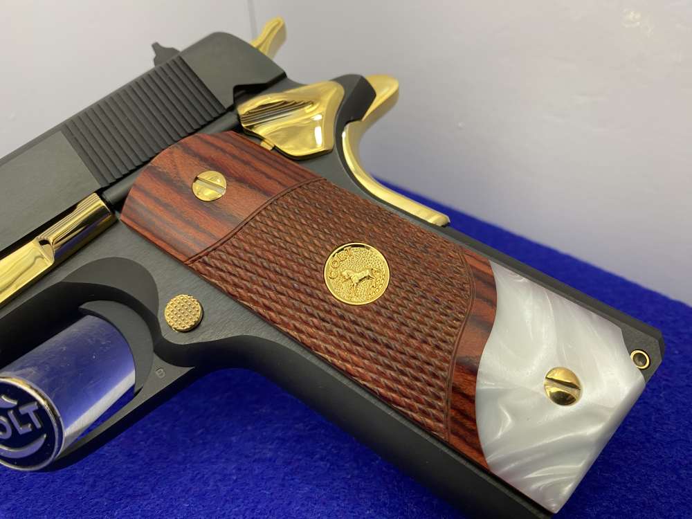 Colt Government .45ACP 5" *STUNNING GOLDEN ACCENTS* Mint Example-img-17