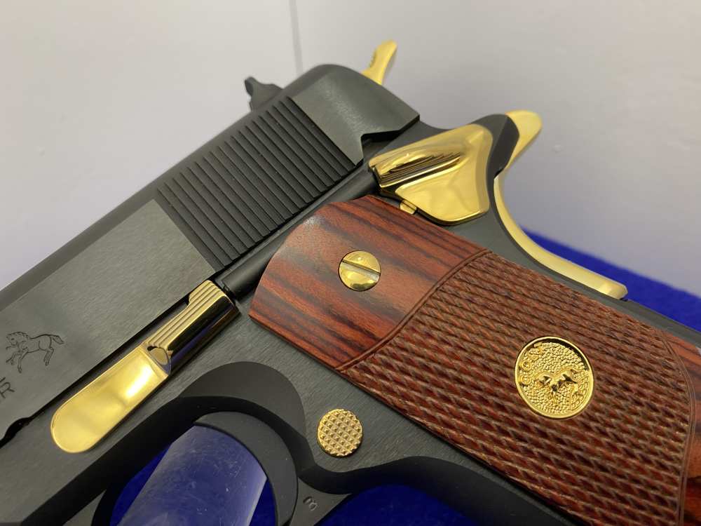 Colt Government .45ACP 5" *STUNNING GOLDEN ACCENTS* Mint Example-img-18