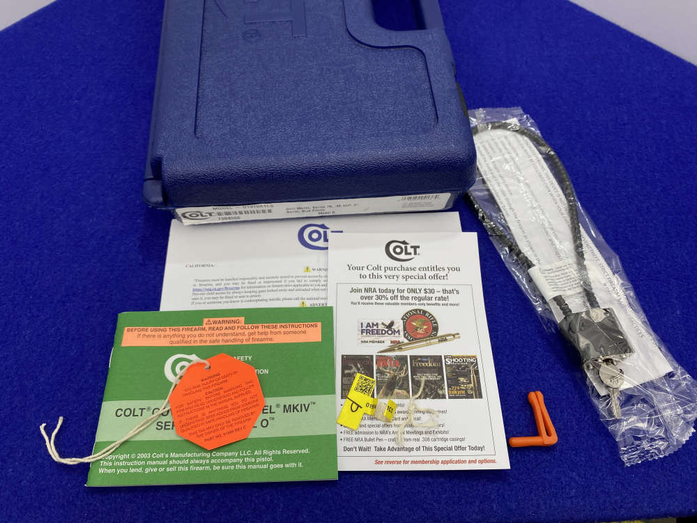 Colt Government .45ACP 5" *STUNNING GOLDEN ACCENTS* Mint Example-img-13