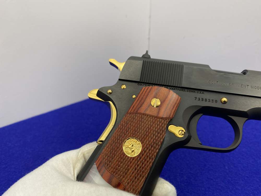 Colt Government .45ACP 5" *STUNNING GOLDEN ACCENTS* Mint Example-img-55