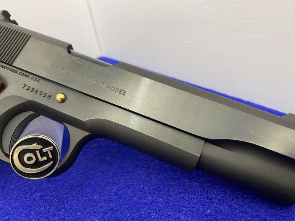 Colt Government .45ACP 5" *STUNNING GOLDEN ACCENTS* Mint Example-img-33